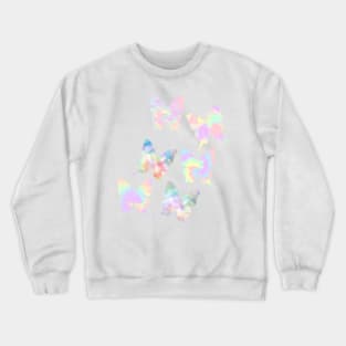 Tie Dye Butterflies Crewneck Sweatshirt